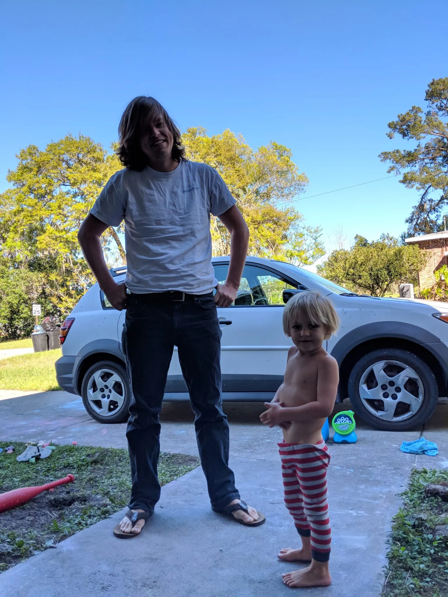 Houston and Daddy