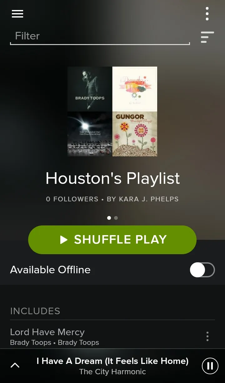 Houston's Playlist